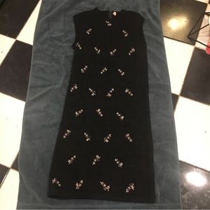 FABULOUS vintage European wool sweater dress- 40 (size 6-8)! 1960s: awesome!